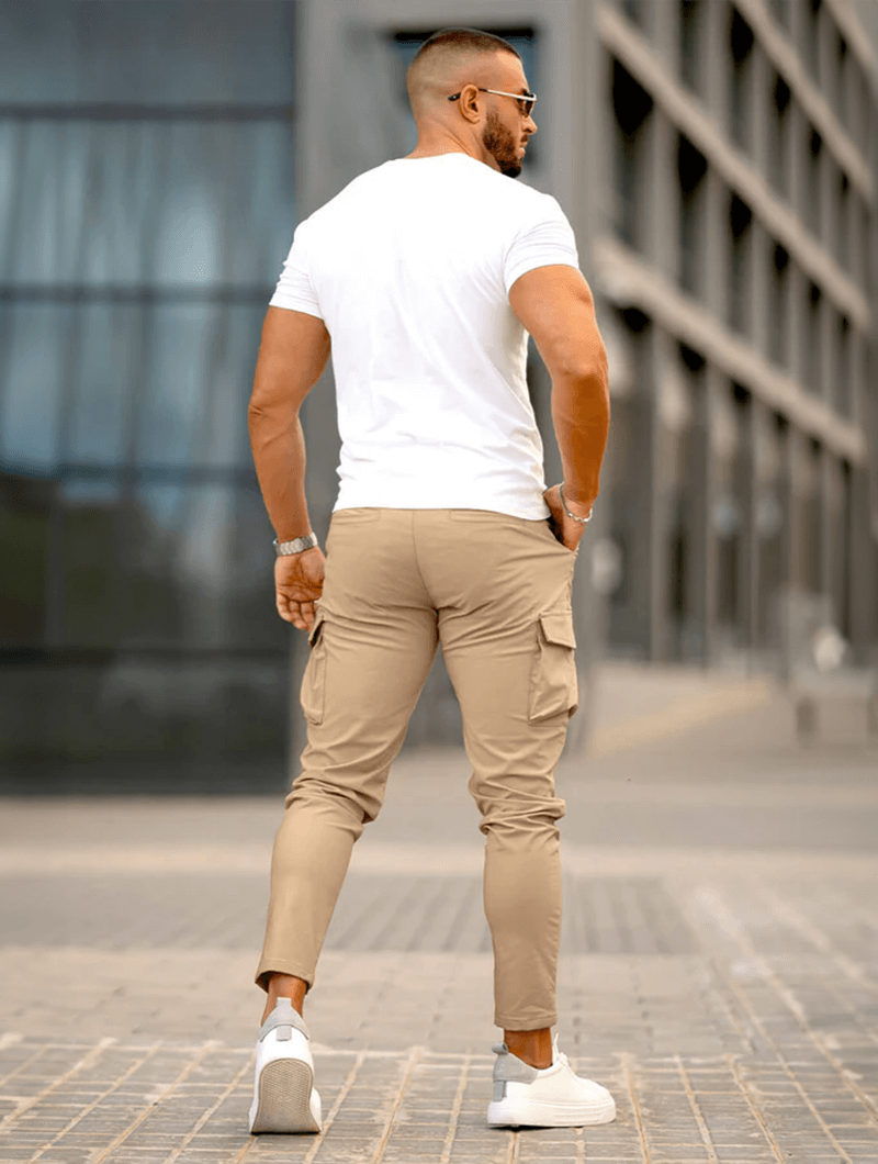 Khaki Franco Cargo Pants