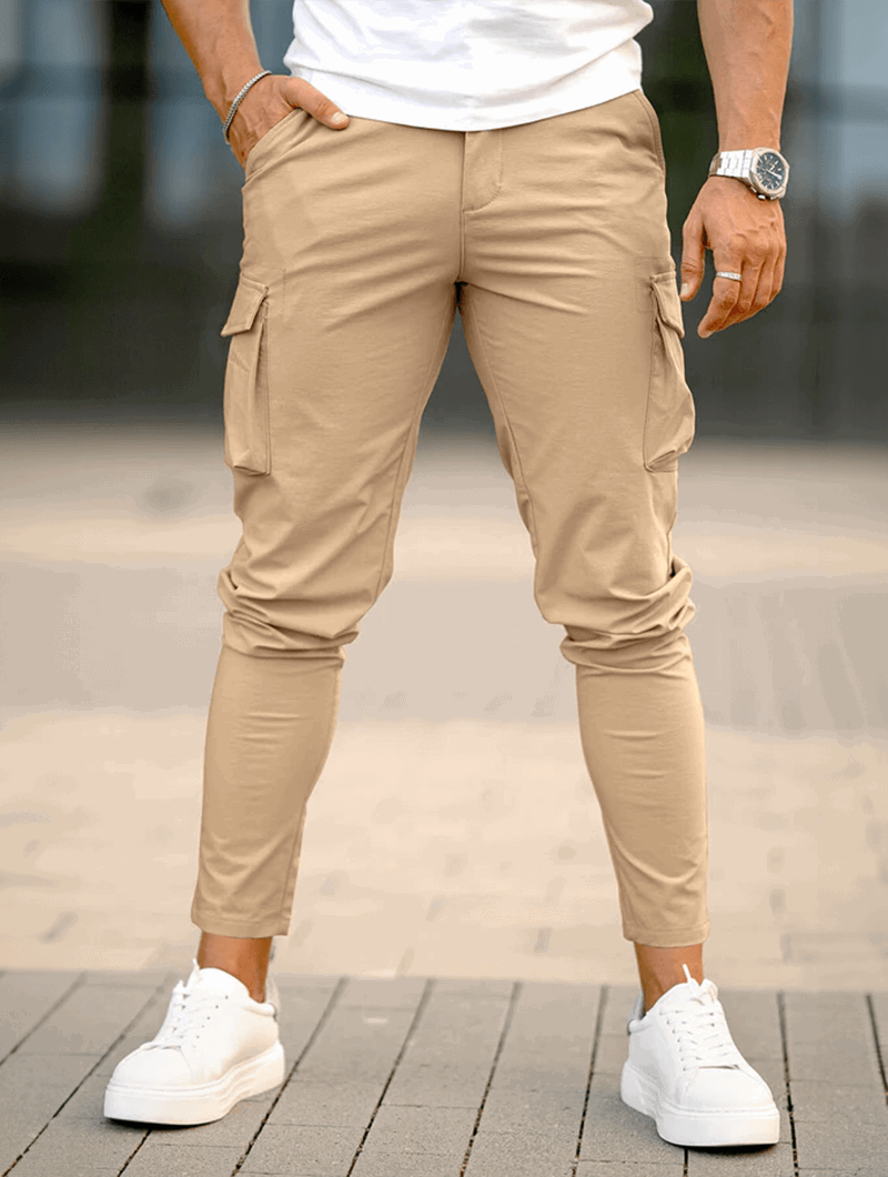 Khaki Franco Cargo Pants