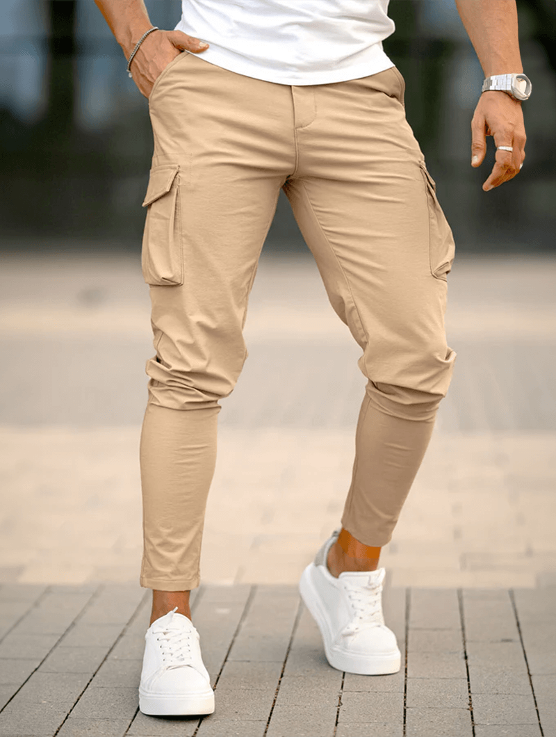 Khaki Franco Cargo Pants