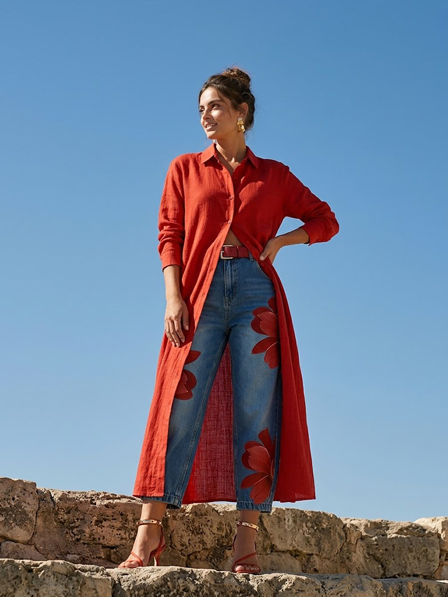 Emma | Chic Loose-Fit Jeans