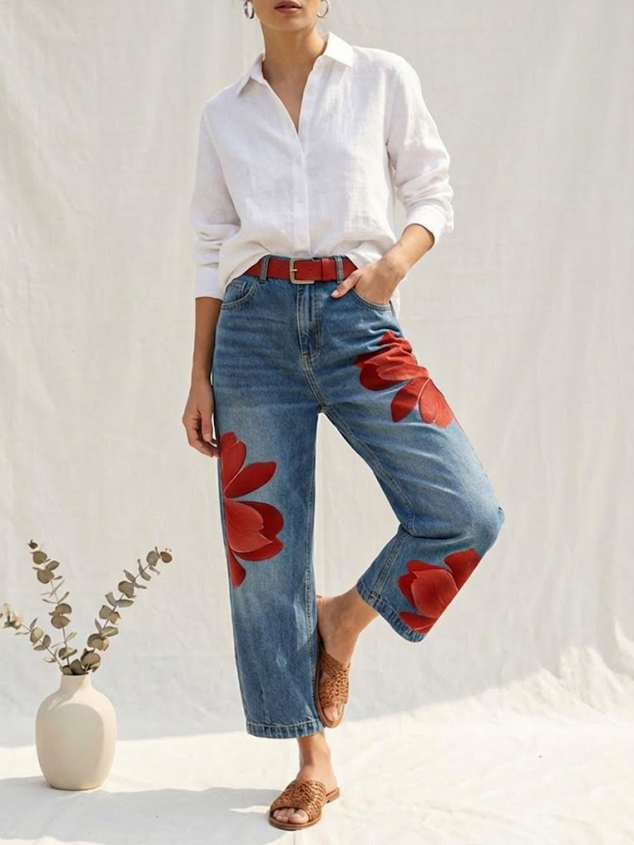 Emma | Chic Loose-Fit Jeans