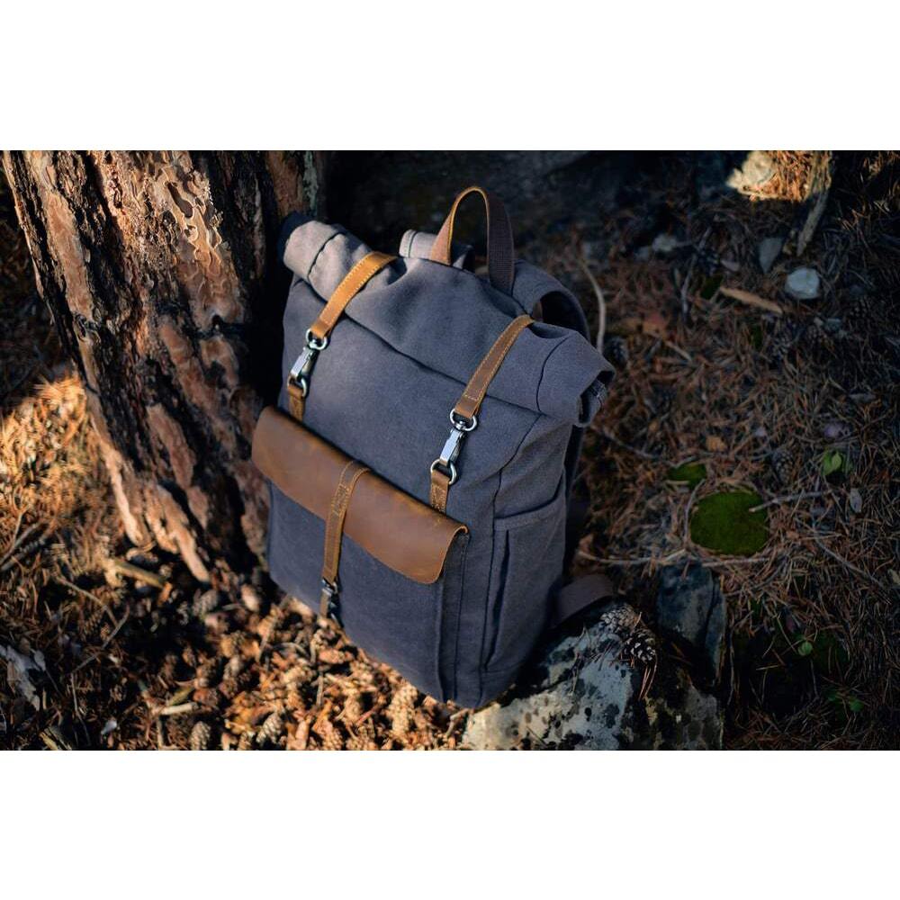 ZÜRICH Vintage Canvas Backpack