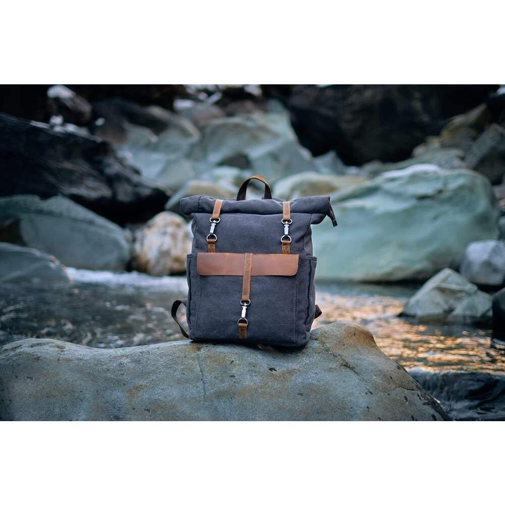 ZÜRICH Vintage Canvas Backpack