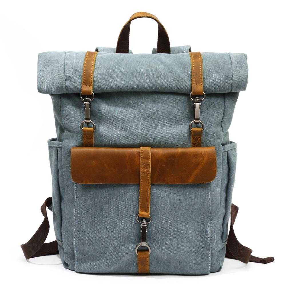 ZÜRICH Vintage Canvas Backpack