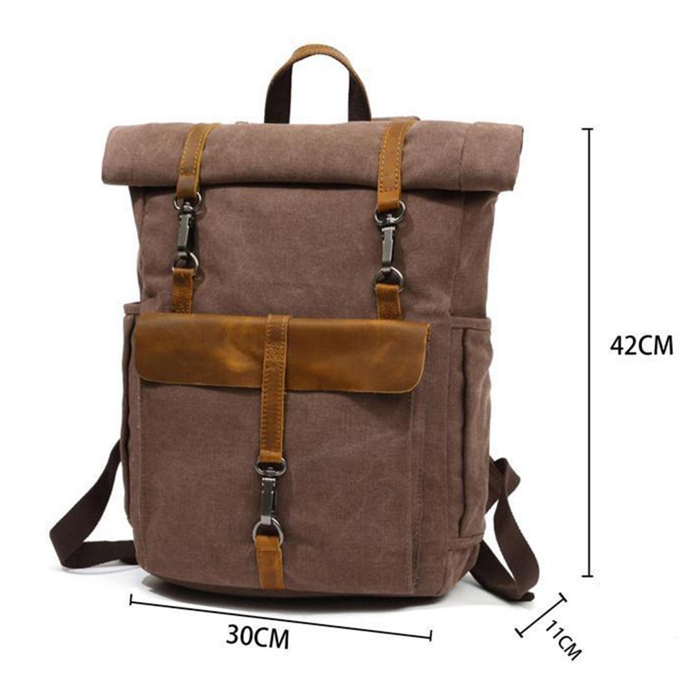 ZÜRICH Vintage Canvas Backpack
