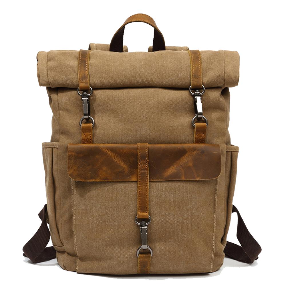 ZÜRICH Vintage Canvas Backpack