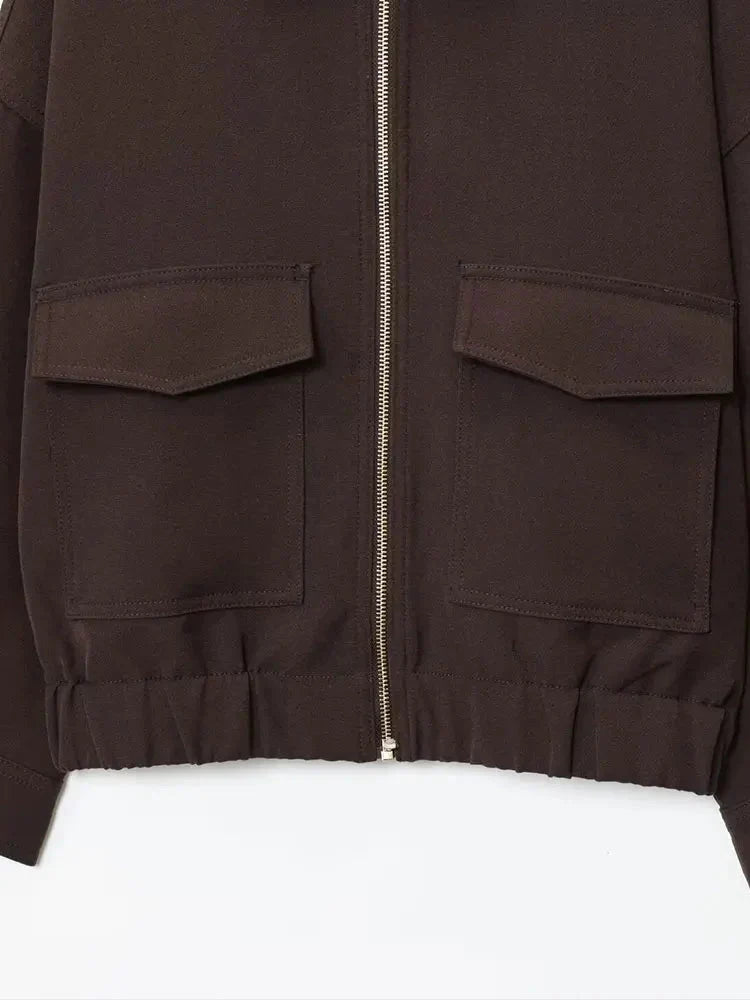 Gina - Bomberjacke mit praktischen Klappentaschen