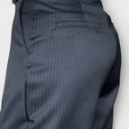 Mathilde – Elegante Hochtaillenhose mit Streifen
