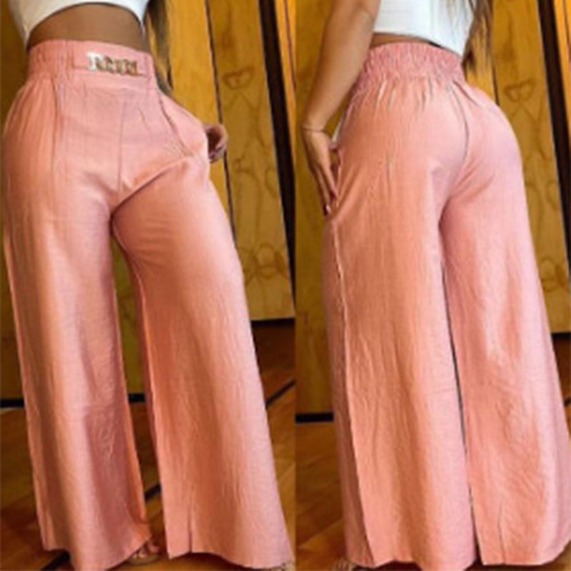 Évelyne™ — Hochtaillierte Weite Hose