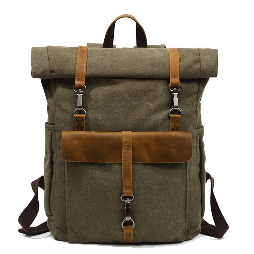 ZÜRICH Vintage Canvas Backpack