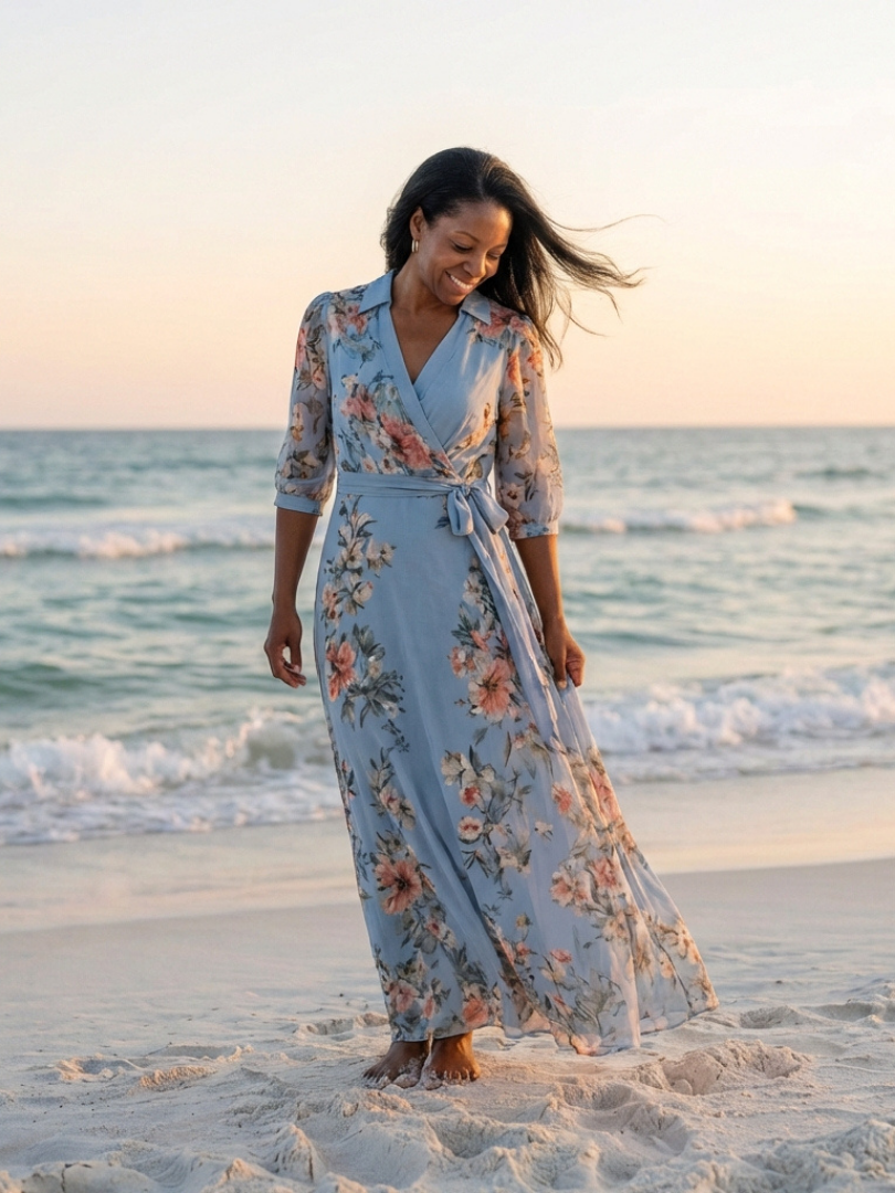 ELOWEN | Floral Maxi Dress
