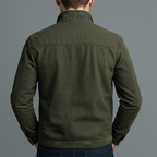 Raufeld – Retro Baumwoll-Zip-Jacke