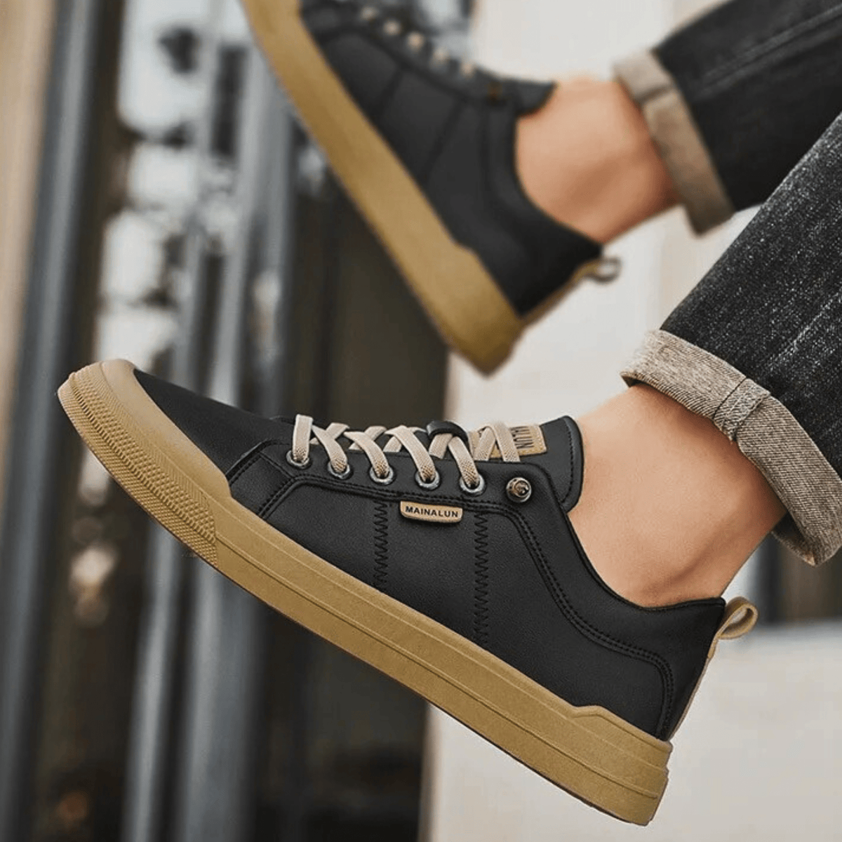 Markus - Herren Leder Sneakers
